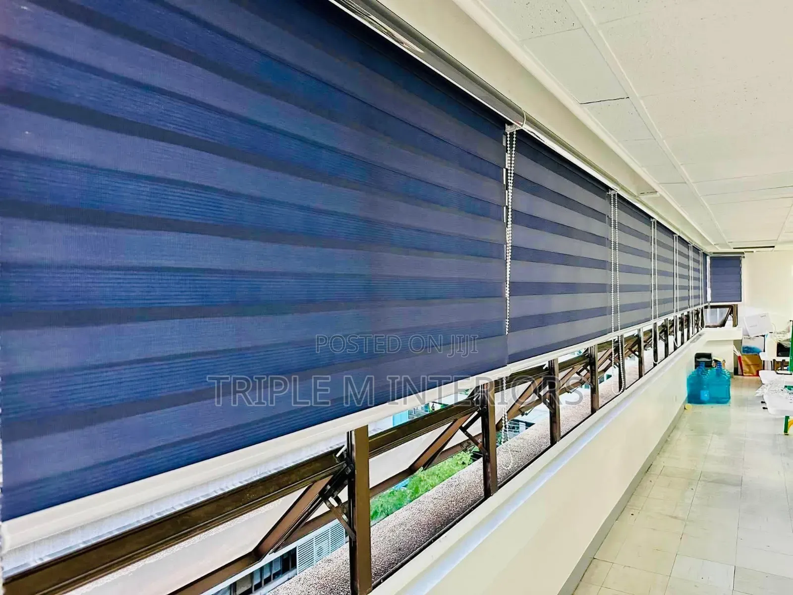 Heat-Reducing Reflective Slat Horizontal Window Blinds