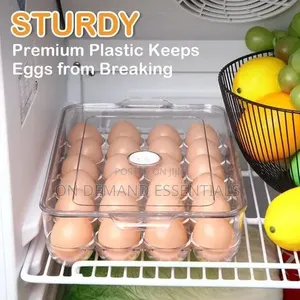 Acrylic Clear Egg Tray Storage Box