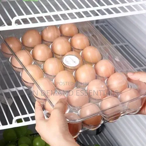 Acrylic Clear Egg Tray Storage Box