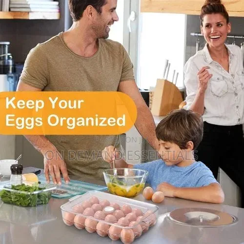 Acrylic Clear Egg Tray Storage Box