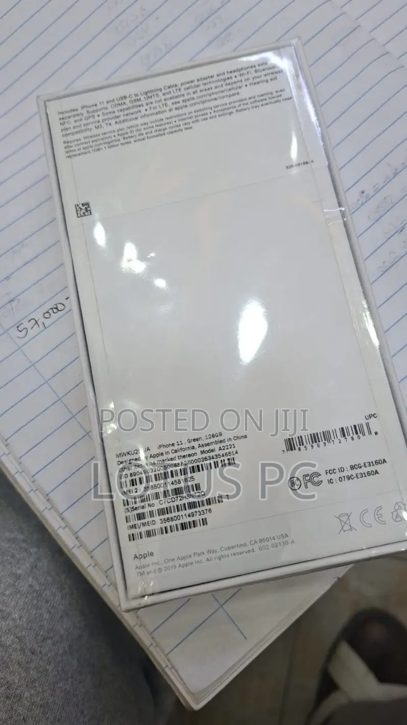 New Apple iPhone 11 128 GB Green