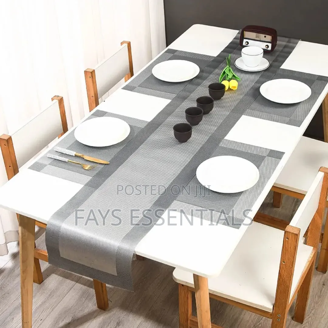 6pcs Mats+ 1 Runner