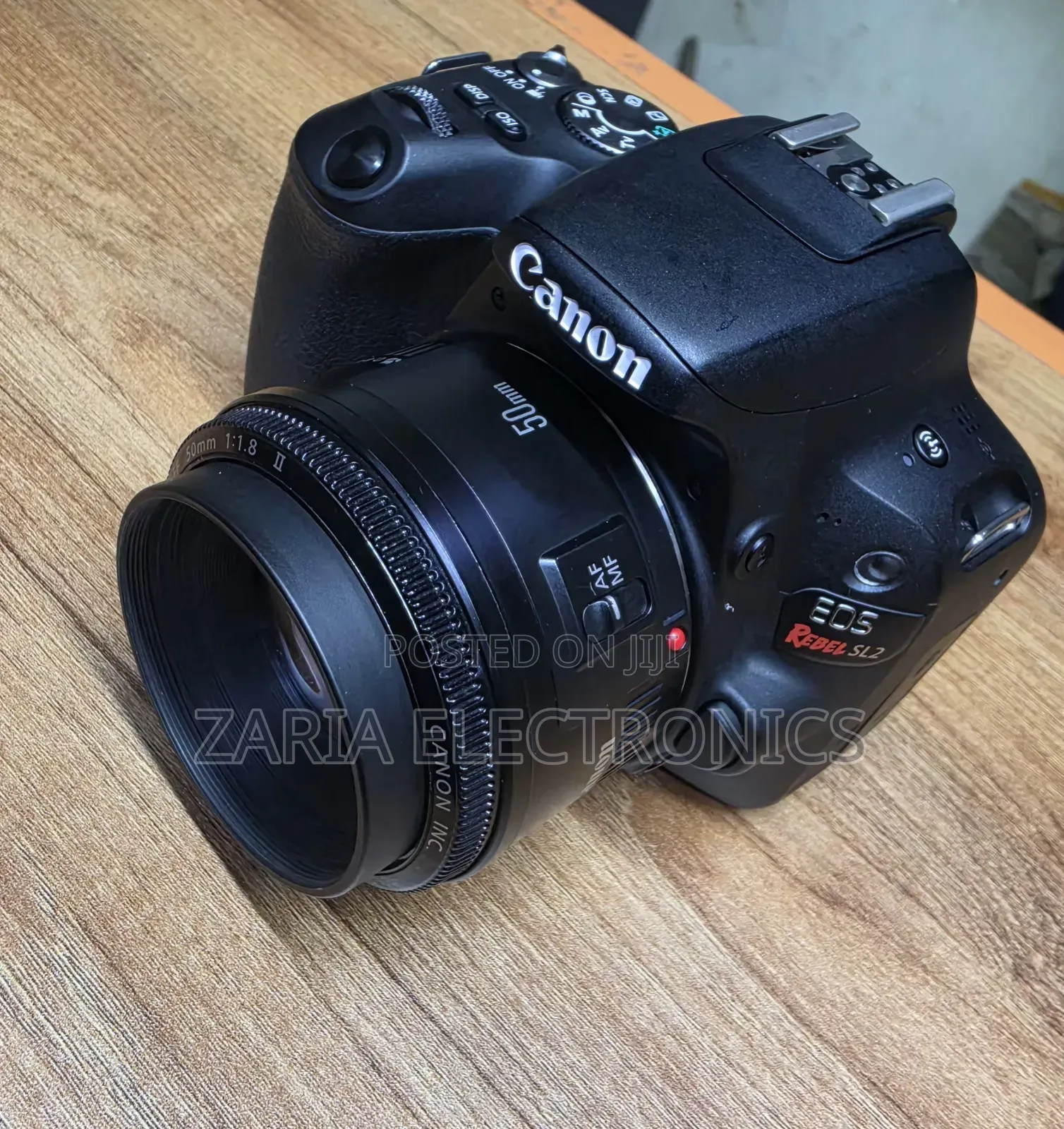 Canon Rebel Sl2/200d With Canon 50mm Prime Lens
