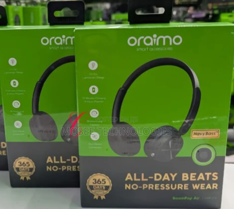 Oraimo BoomPop Air OHP-316 – Music Headphones