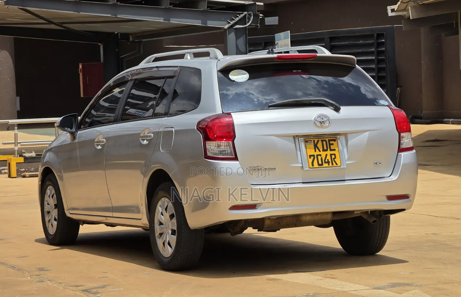 Toyota Corolla Fielder 2014 Silver