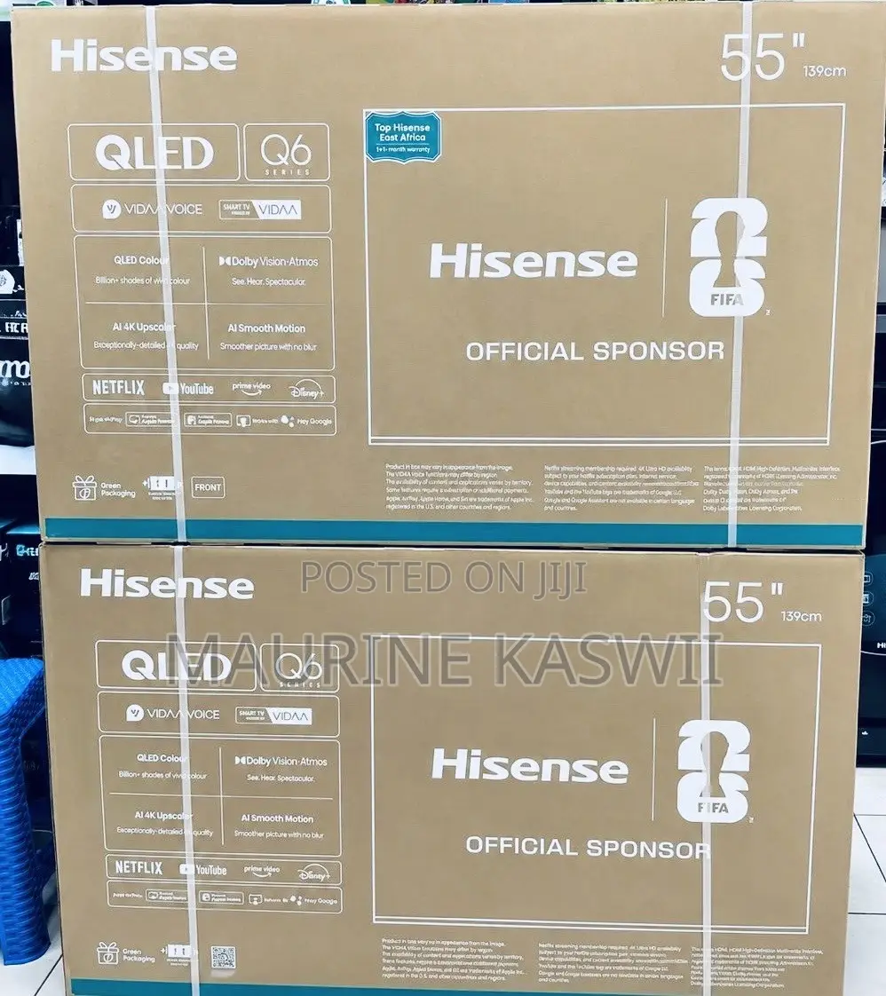 Hisense 55”quantium Dot Qled (2026) Model
