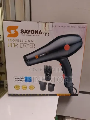 Sayona Hair Blow Dry or Dryer Soft Grip Handle Original Sayona PPS