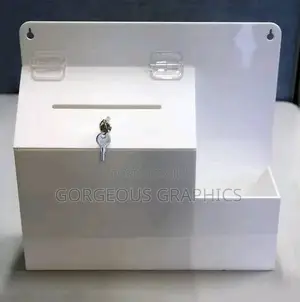 Wall-Mounted Suggestion & Feedback Box Branding