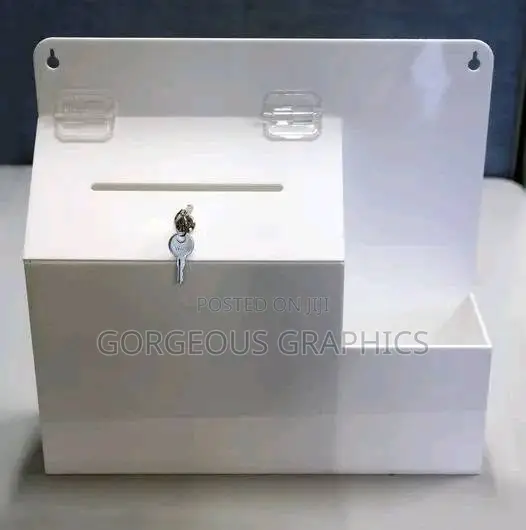Wall-Mounted Suggestion & Feedback Box Branding