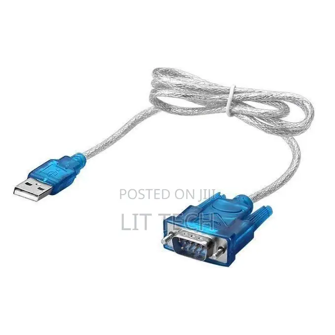 USB 2.0 to RS232 Series Cable Adapter (DB9 and DB-25)