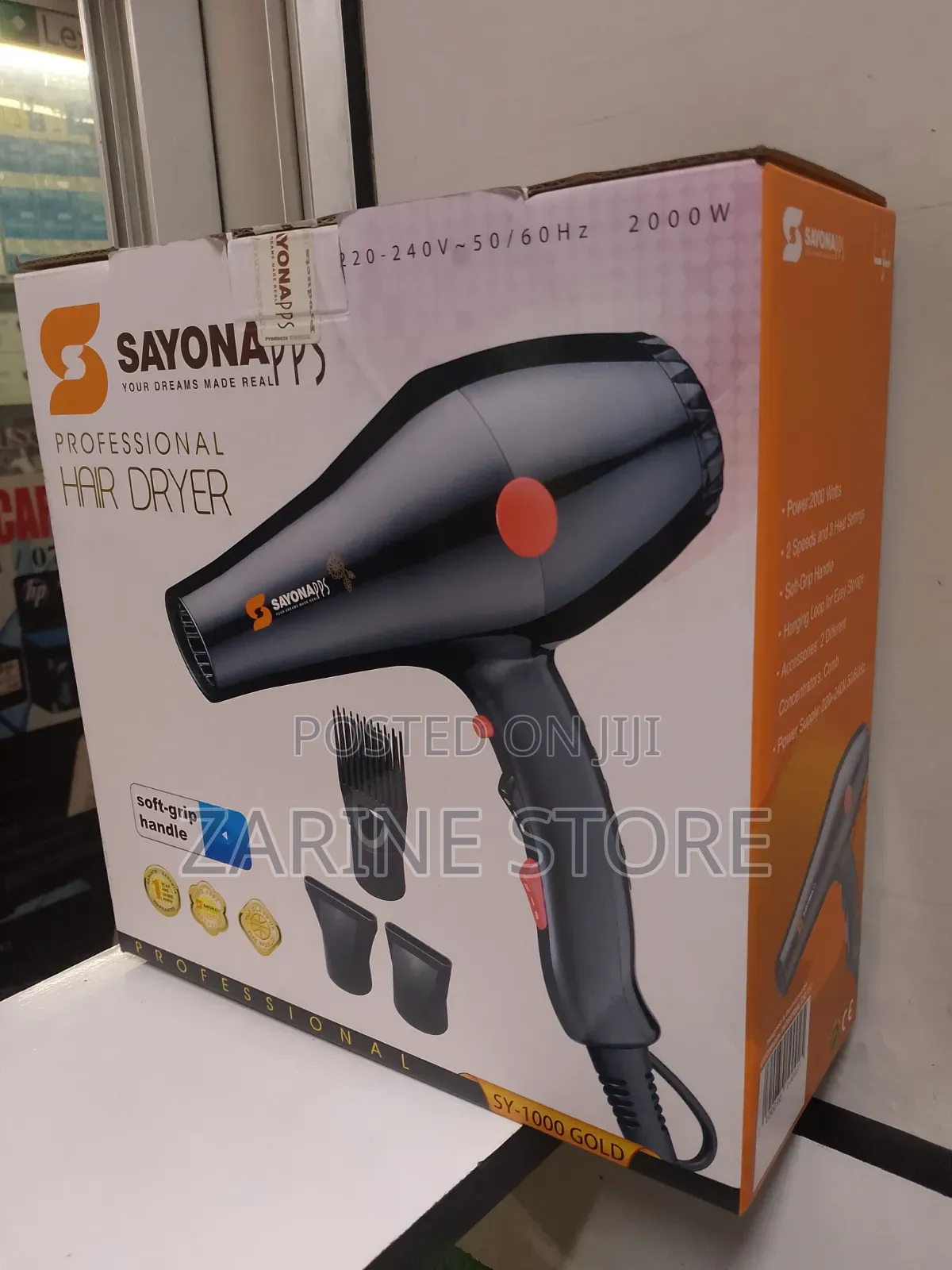 Sayona PPS Hair Blow Drier 2000W With Comb