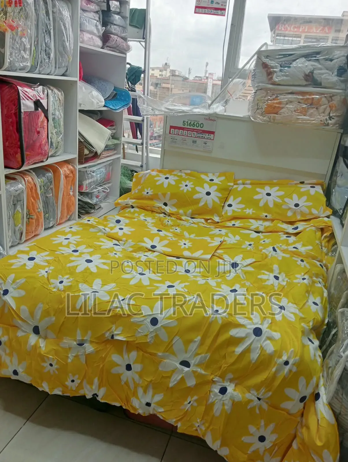 Premium 6 by 6 Cotton Duvet Set – 245cm X 240cm Ney
