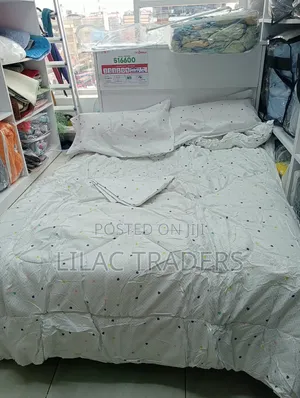 Soft Cotton Duvet Set With 1 Sheet and 2 Pillowcases Ney