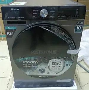 Hisense Front Load Washing Machine 10.5kg-Silver