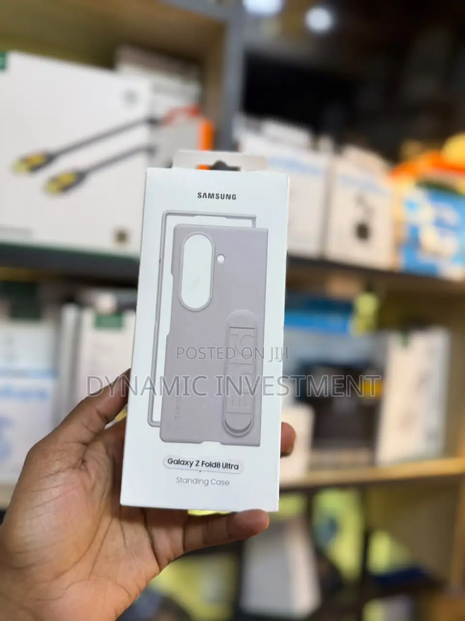 Samsung GALAXY Z FOLD 8 Ultra Sillicone STANDING CASE/coverLIGHT GRAY