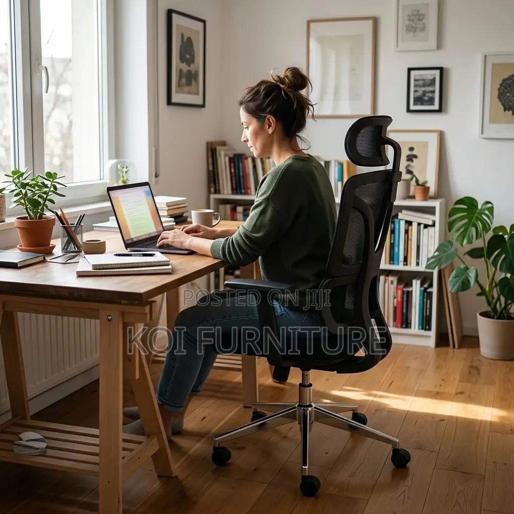 Ergonomic Chair : Executive Orthopedic Mesh Office Chair