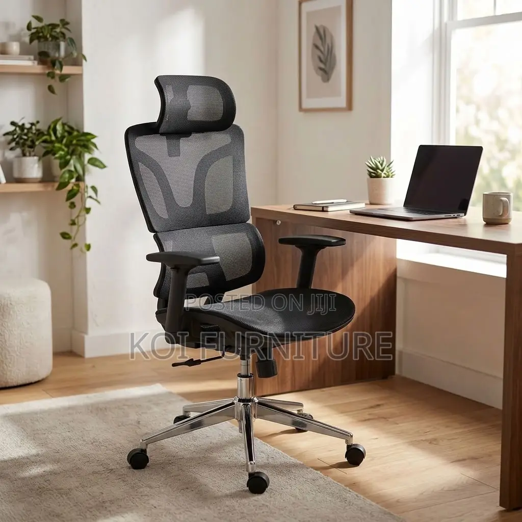 Ergonomic Chair : Executive Orthopedic Mesh Office Chair