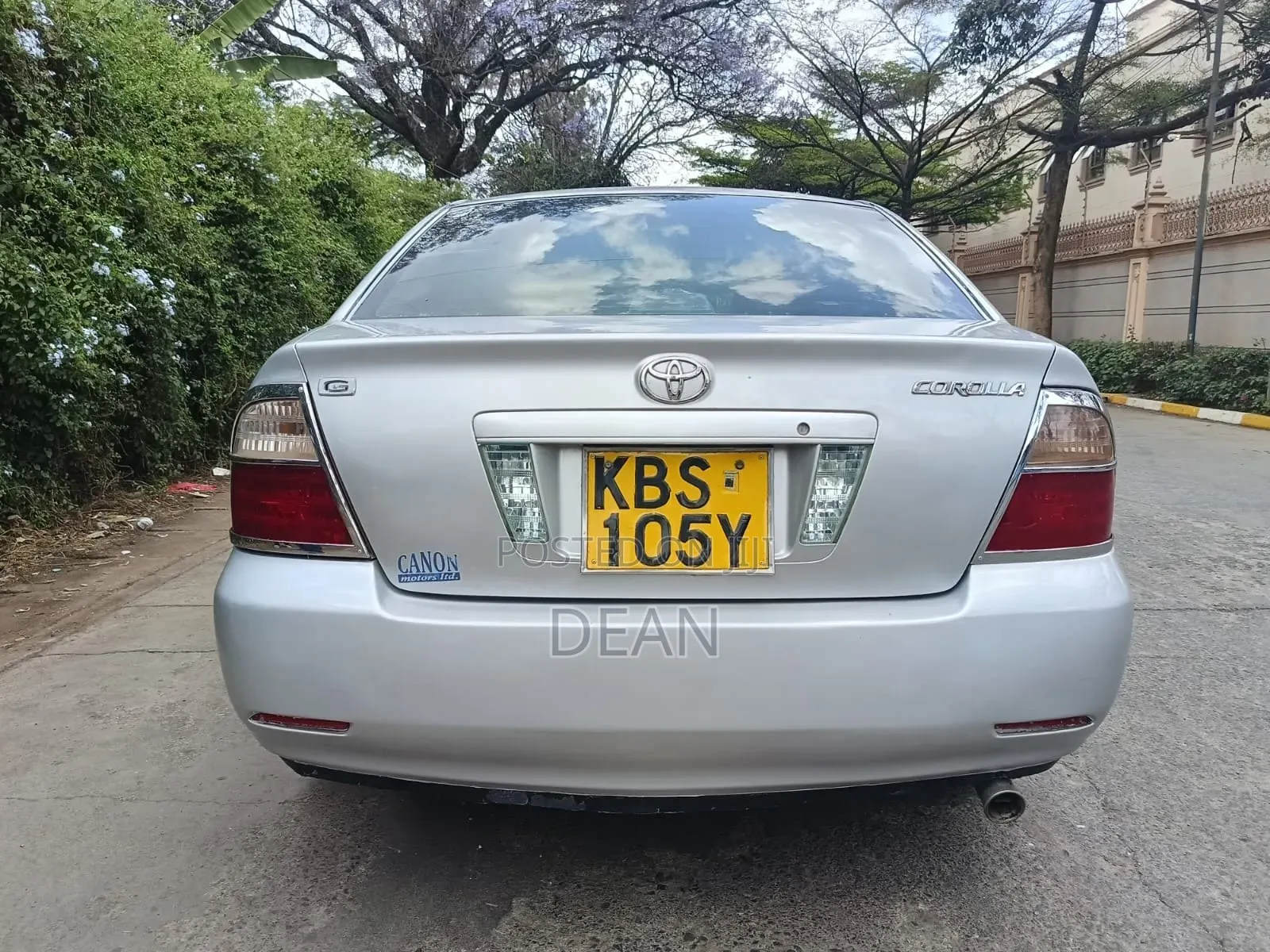 Toyota Corolla 2005 Silver