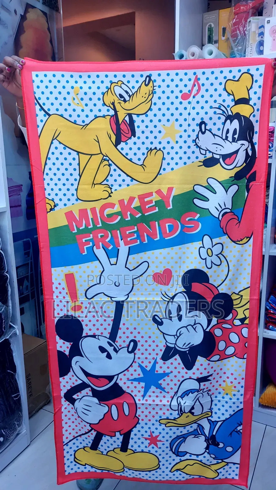 Colourful Cartoon Towels – Semi Cotton & Polyester Ney