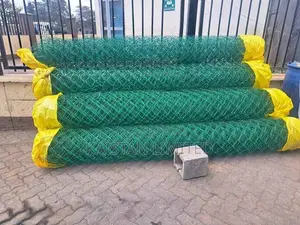 Green Coated PVC Chainlink / PVC Coated Chainlinks