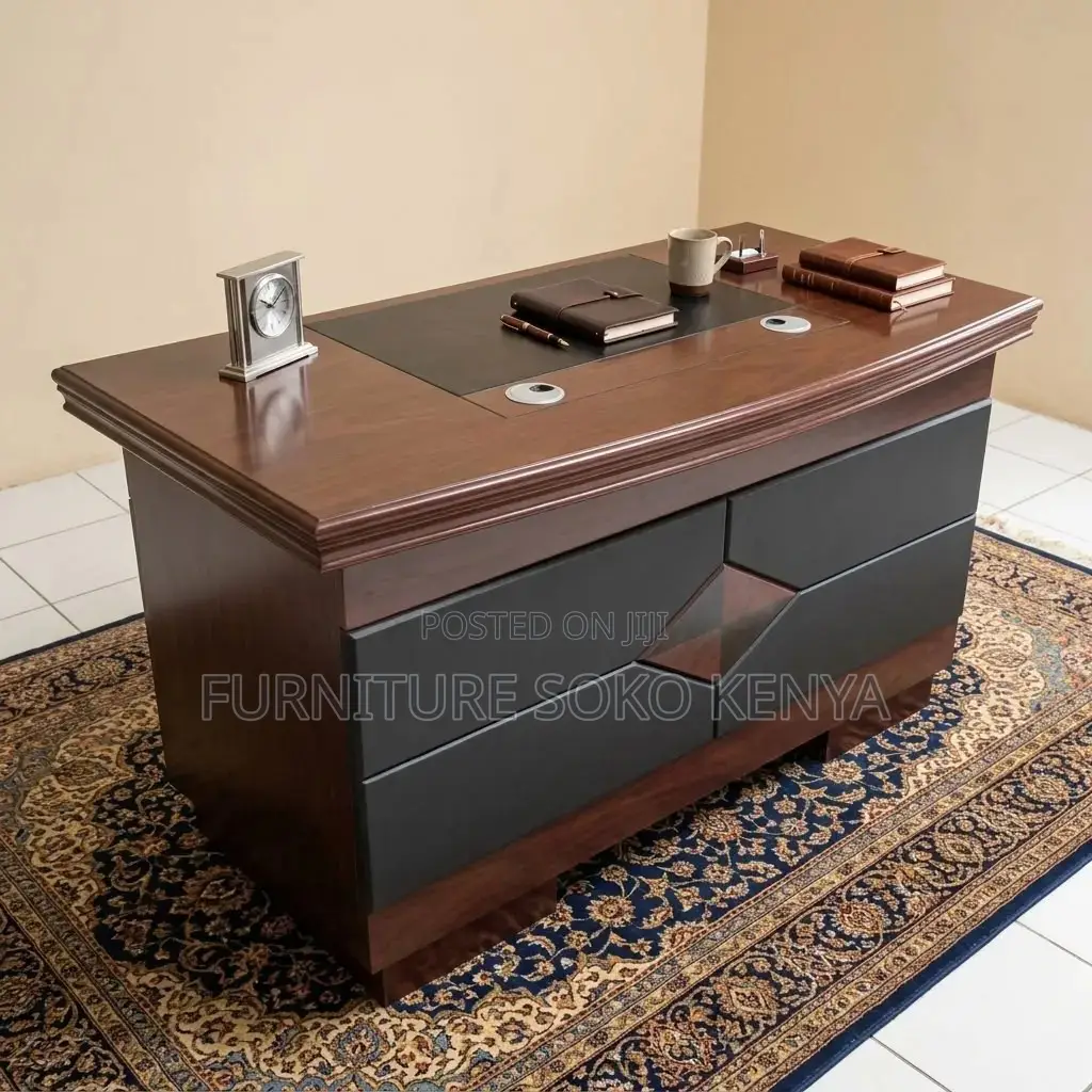 Home Office 1400mm | Executive Mahogany Desk