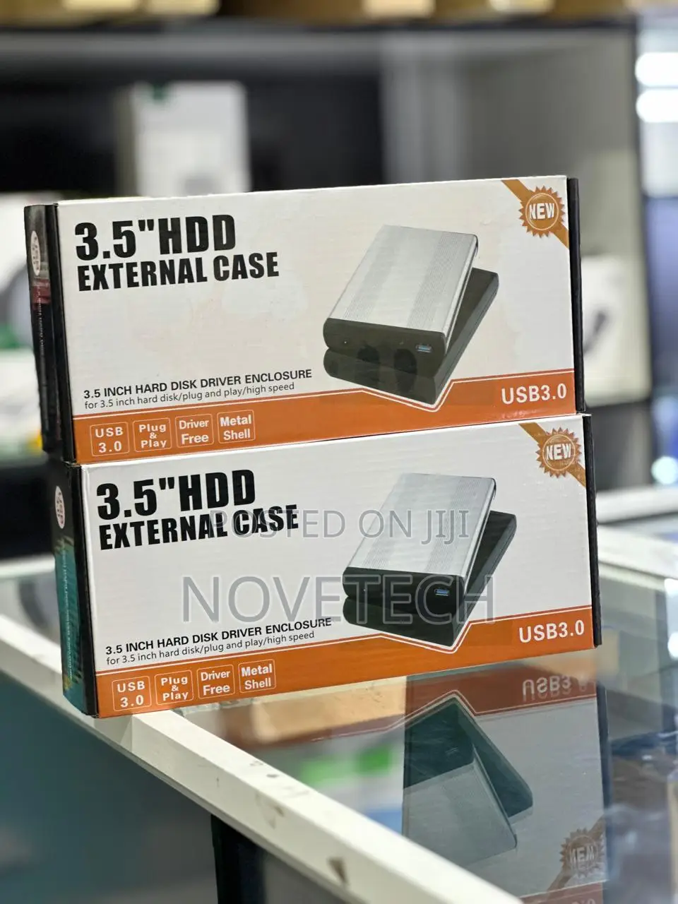 3.5 Hard Drive Enclosure, USB 3.0 Internal/External Hard Drive Case