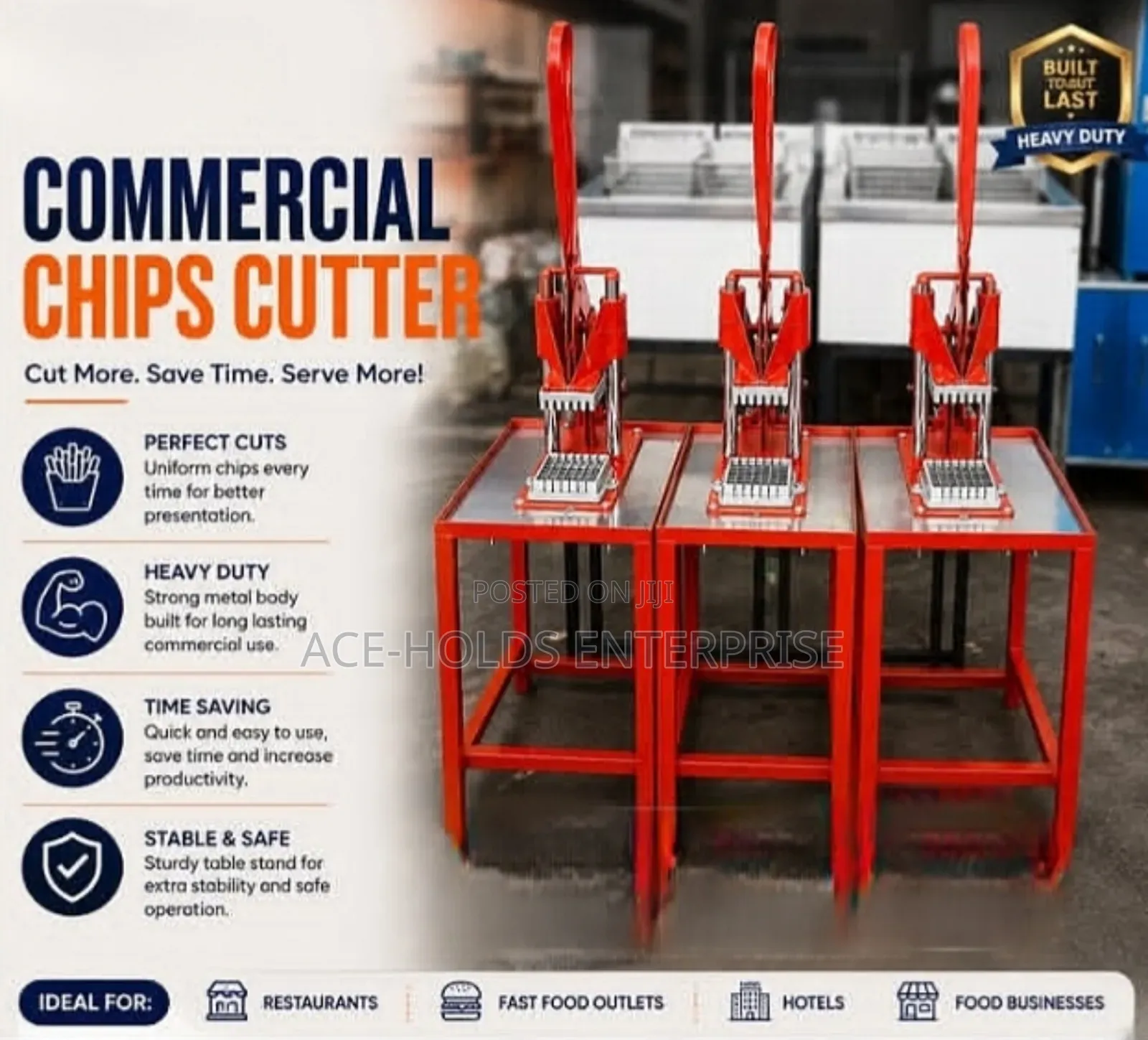 Commercial Juakali Chips Cutter - Strong and Reliable