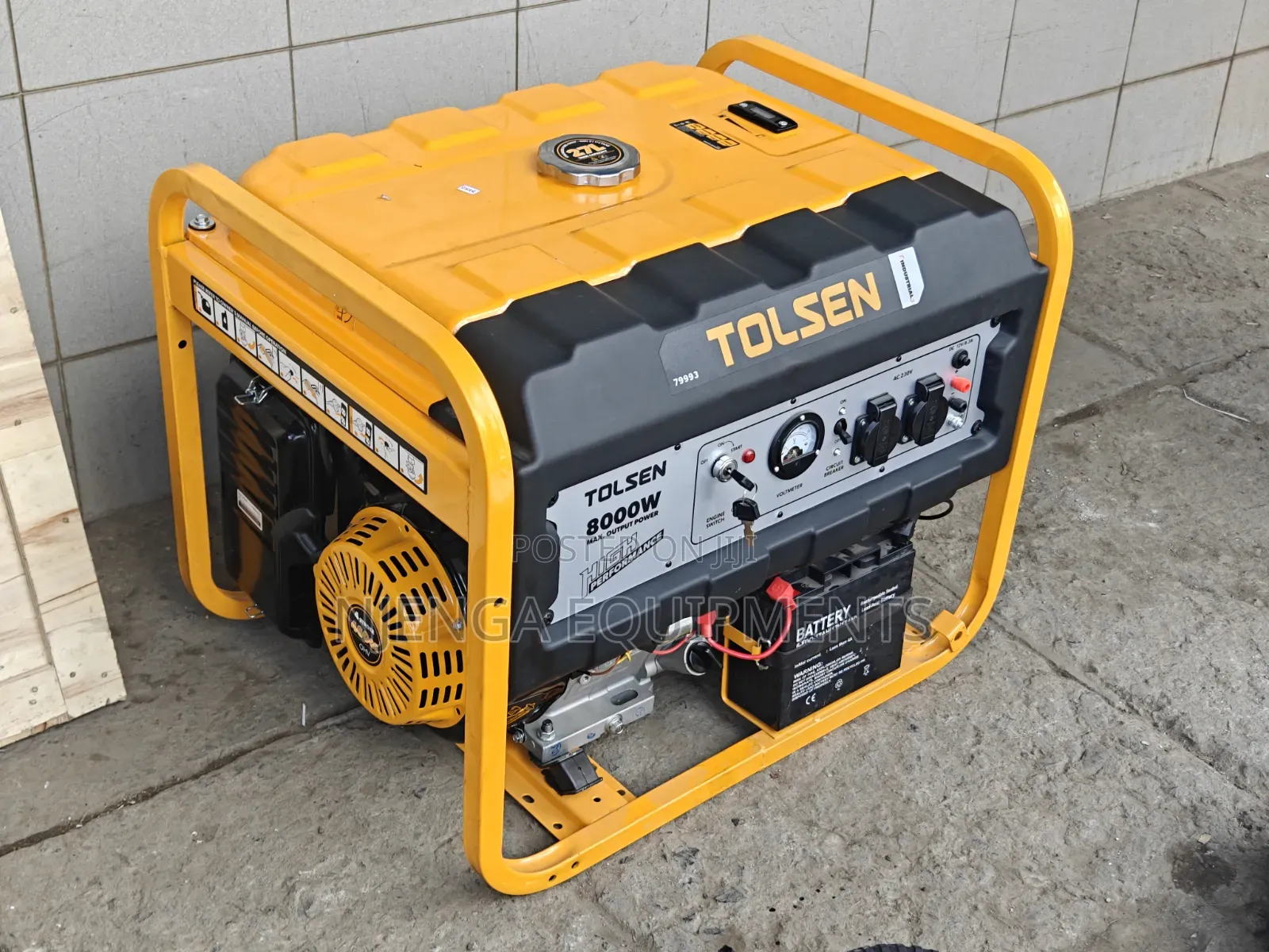 Tolsen 8000w Petrol Generator