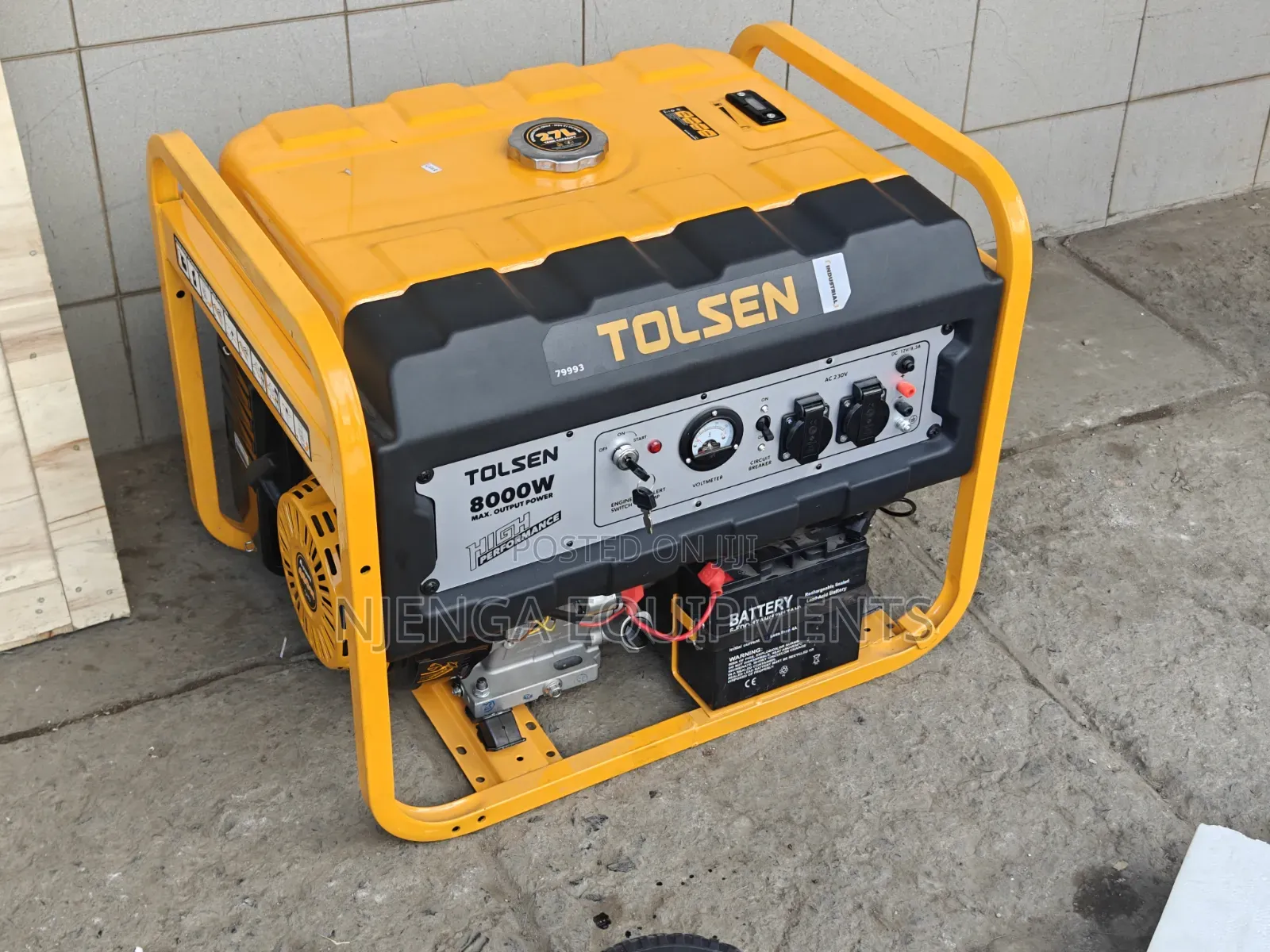 Tolsen 8000w Petrol Generator