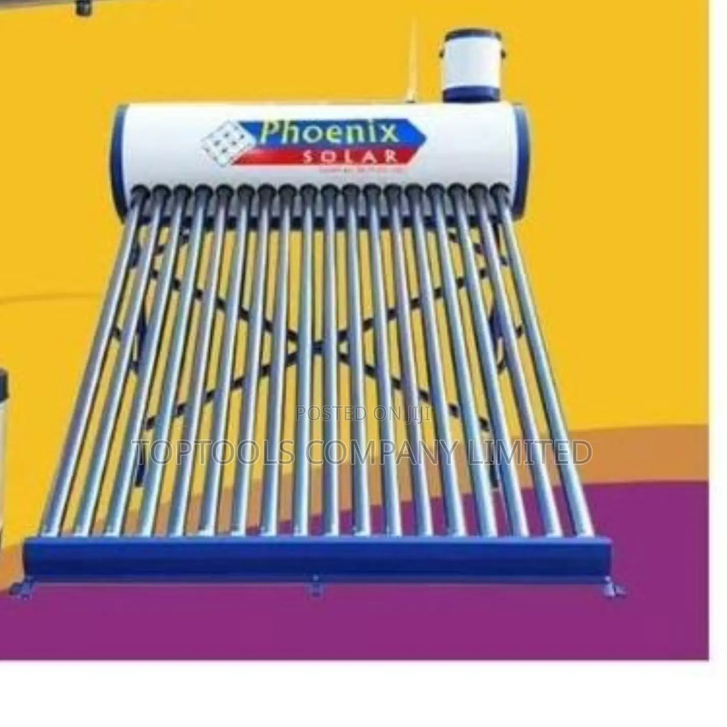Phoenix Dc Solar Water Heater Non Pressurised 200ltrs Stainless Steel