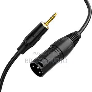 TRS Stereo Male to XLR Male Audio Cable