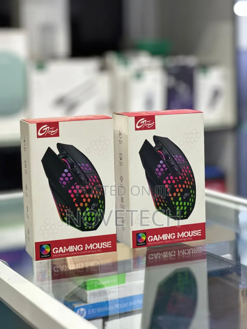 Wireless Bluetooth Gaming Mouse Silent Dual Mode RGB Rechargeable PC