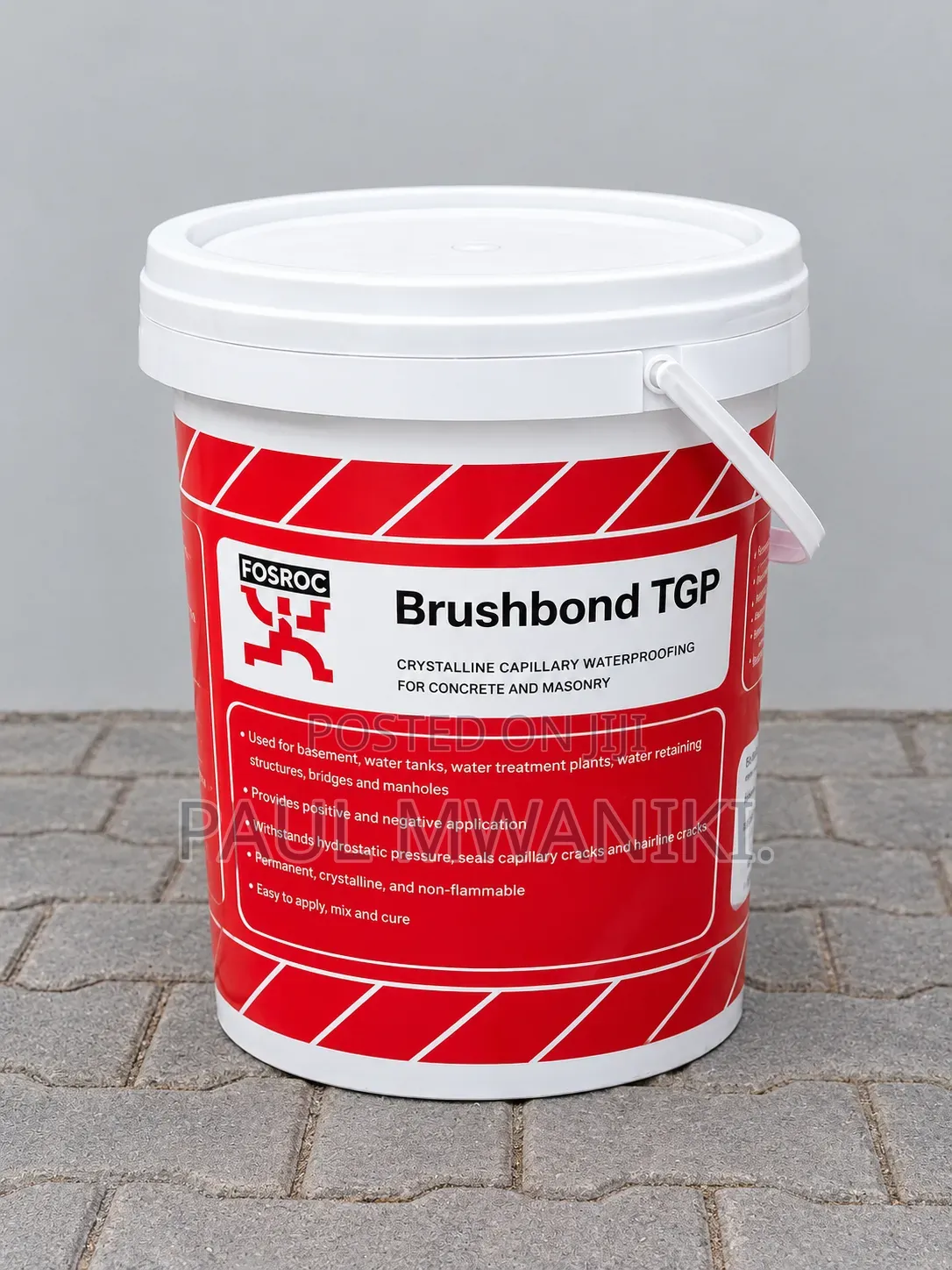 Fosroc Brushbond TGP – Crystalline Waterproofing for Concrete& Masonry