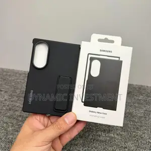 Samsung Galaxy Fold 8 Wide Standing Case/Cover With Metal Camera Ring