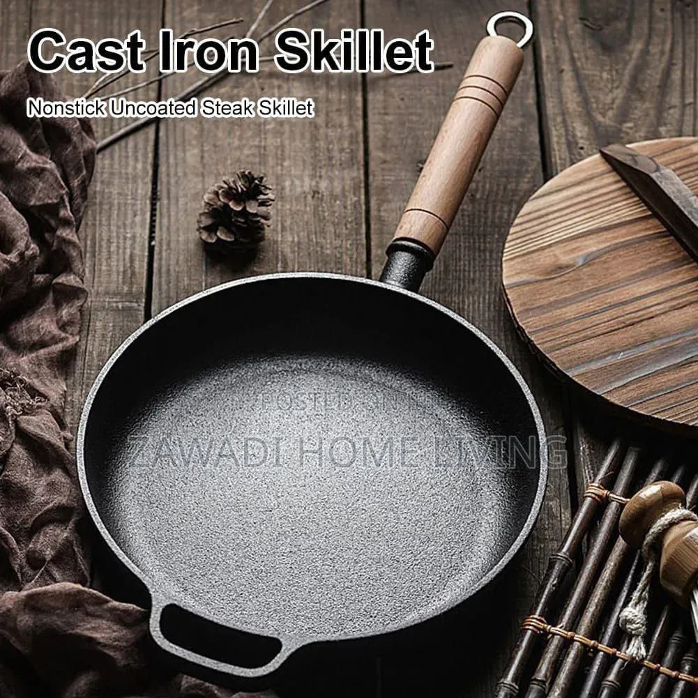 Cast Iron Pan With Lid