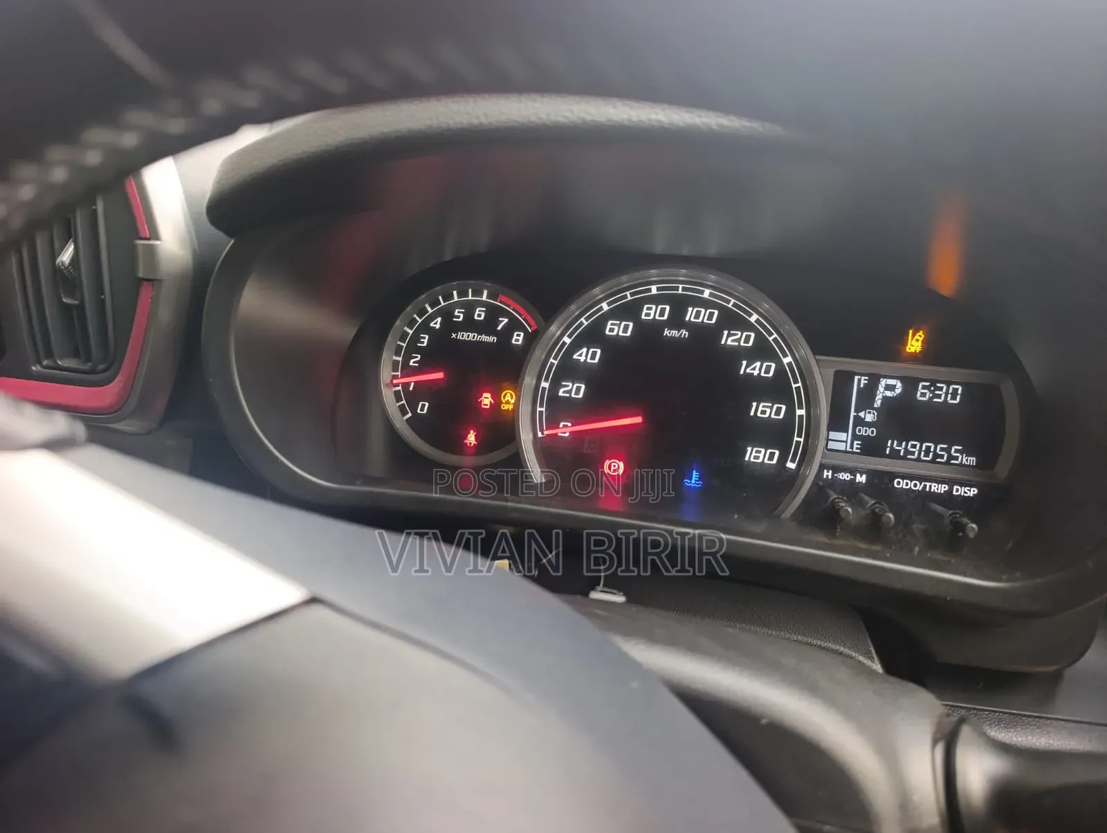 Toyota Passo 2016 Red