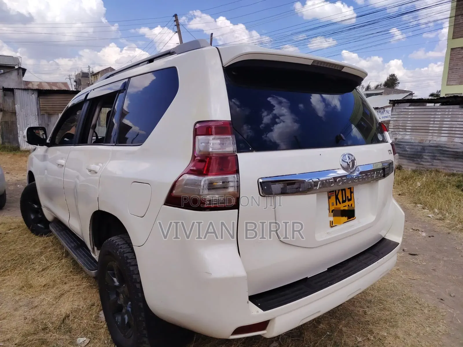 Toyota Land Cruiser Prado 2014 White