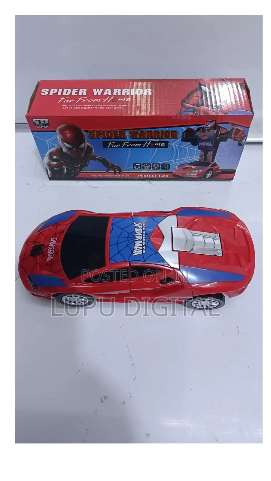 Spideman Robbot Car Battery Operated