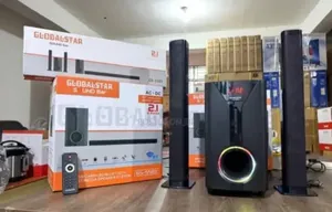 Globalstar GS-5503 / V527 2.1-Channel Soundbar and Tall Boy System