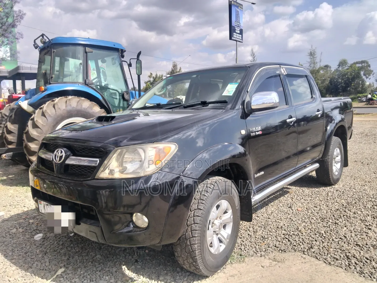 Toyota Hilux 3.0 D-4D Double Cab 2008 Black
