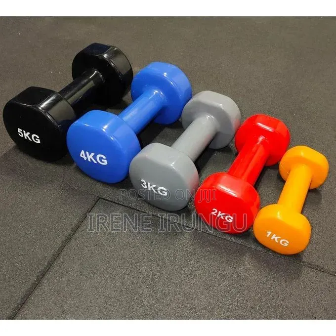 Running Dumbells Yoga Exercises Dumbells Available