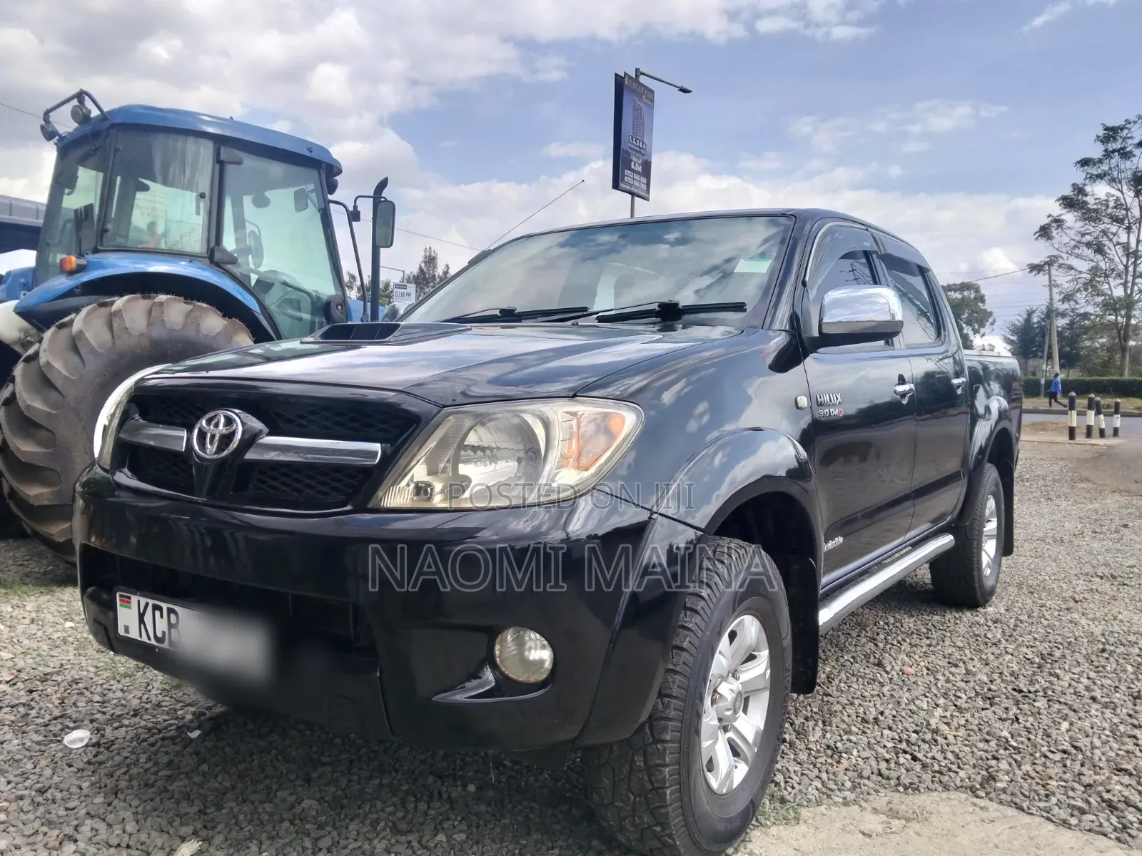 Toyota Hilux 3.0 D-4D Double Cab 2008 Black