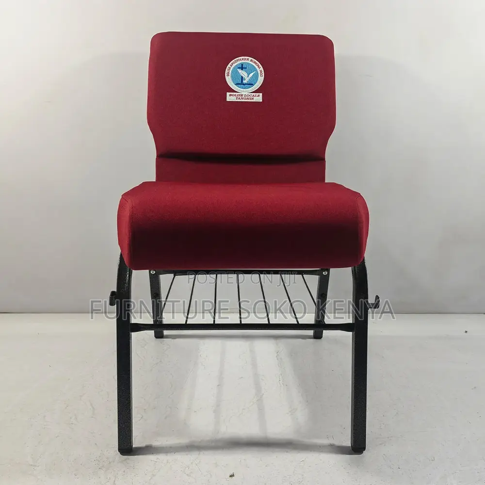 Mid Backrest Church Seat | Heavy Cushioned Chairs