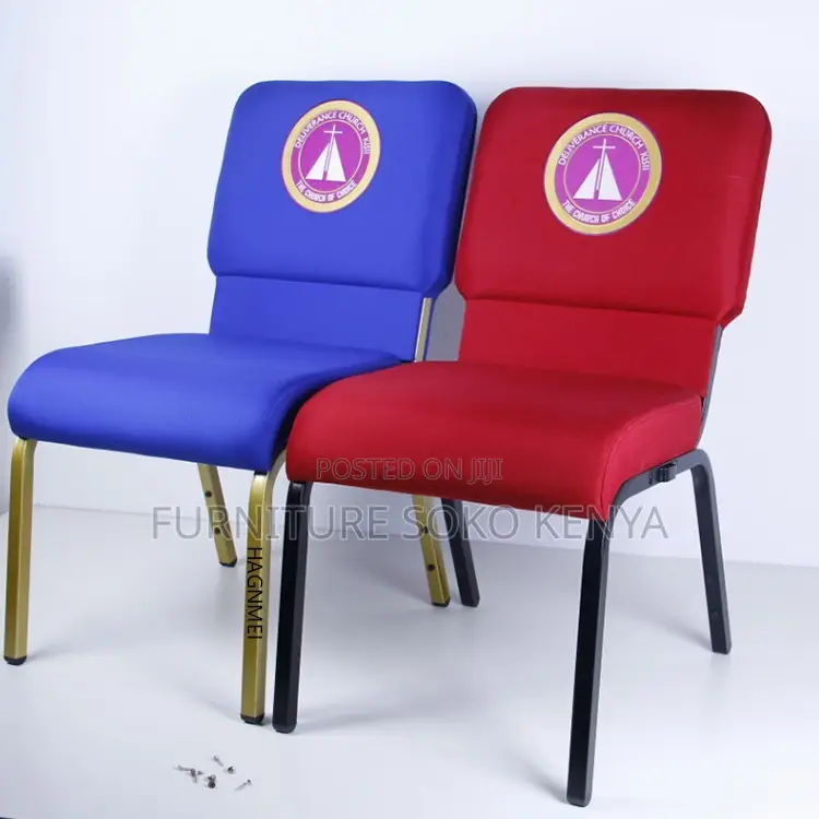 Mid Backrest Church Seat | Heavy Cushioned Chairs