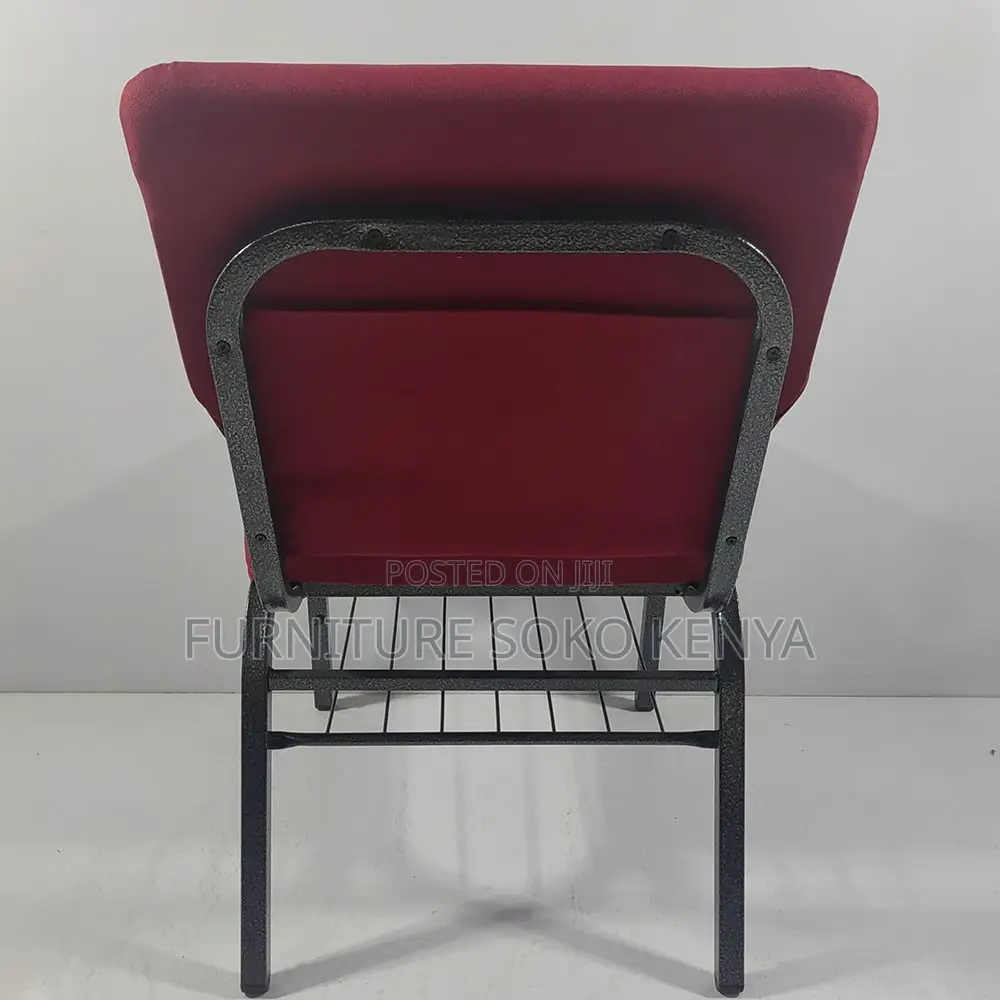 Mid Backrest Church Seat | Heavy Cushioned Chairs