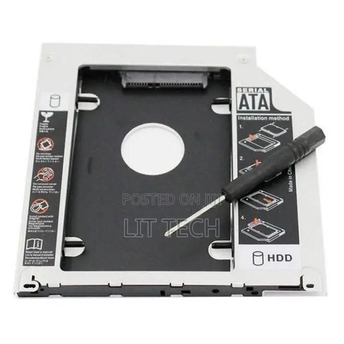 9.5mm SATA 2nd HDD Hard Drive Caddy Adapter for MacBook Pro Unibody
