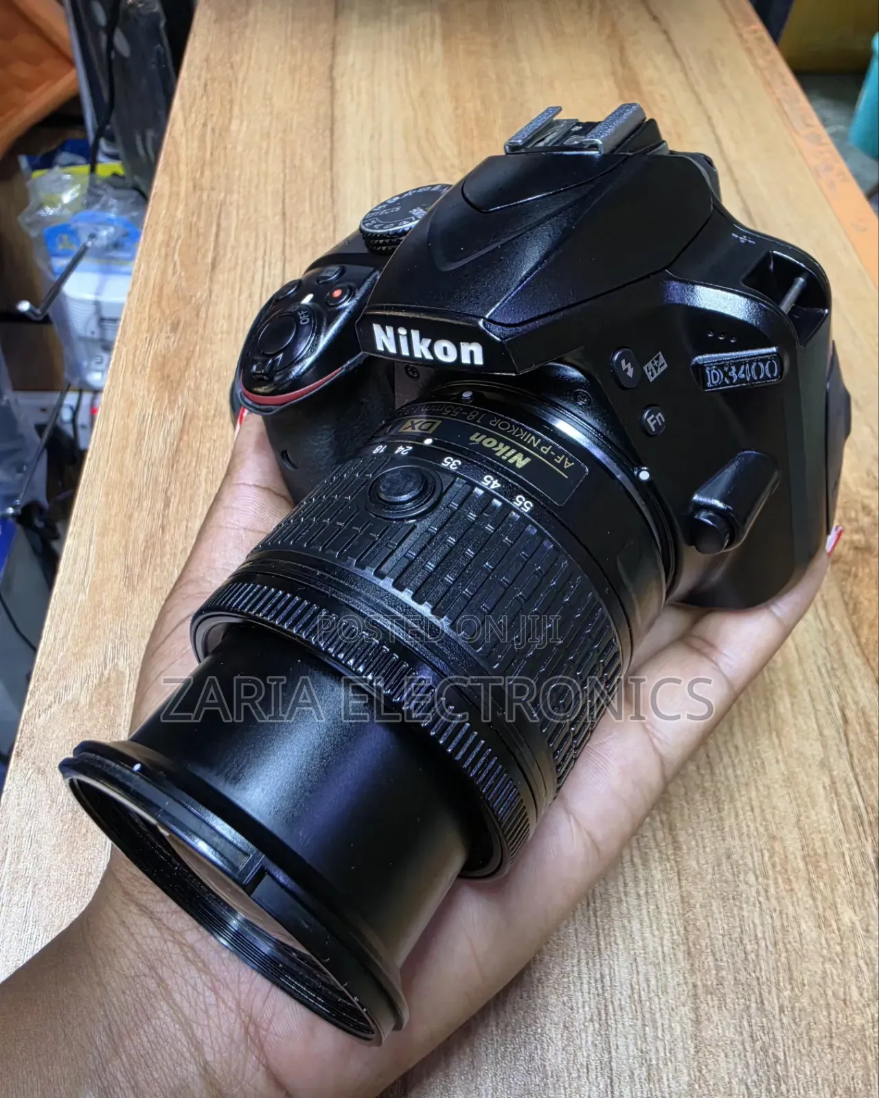 Nikon D3400 Camera Exuk, With Lens,Battery,Charger and Strap