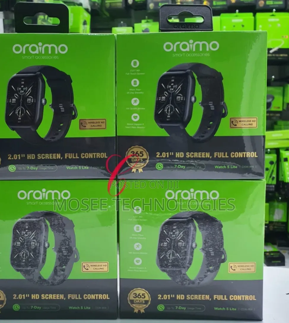 Oraimo Watch 5 Lite – Smart Connectivity Watch