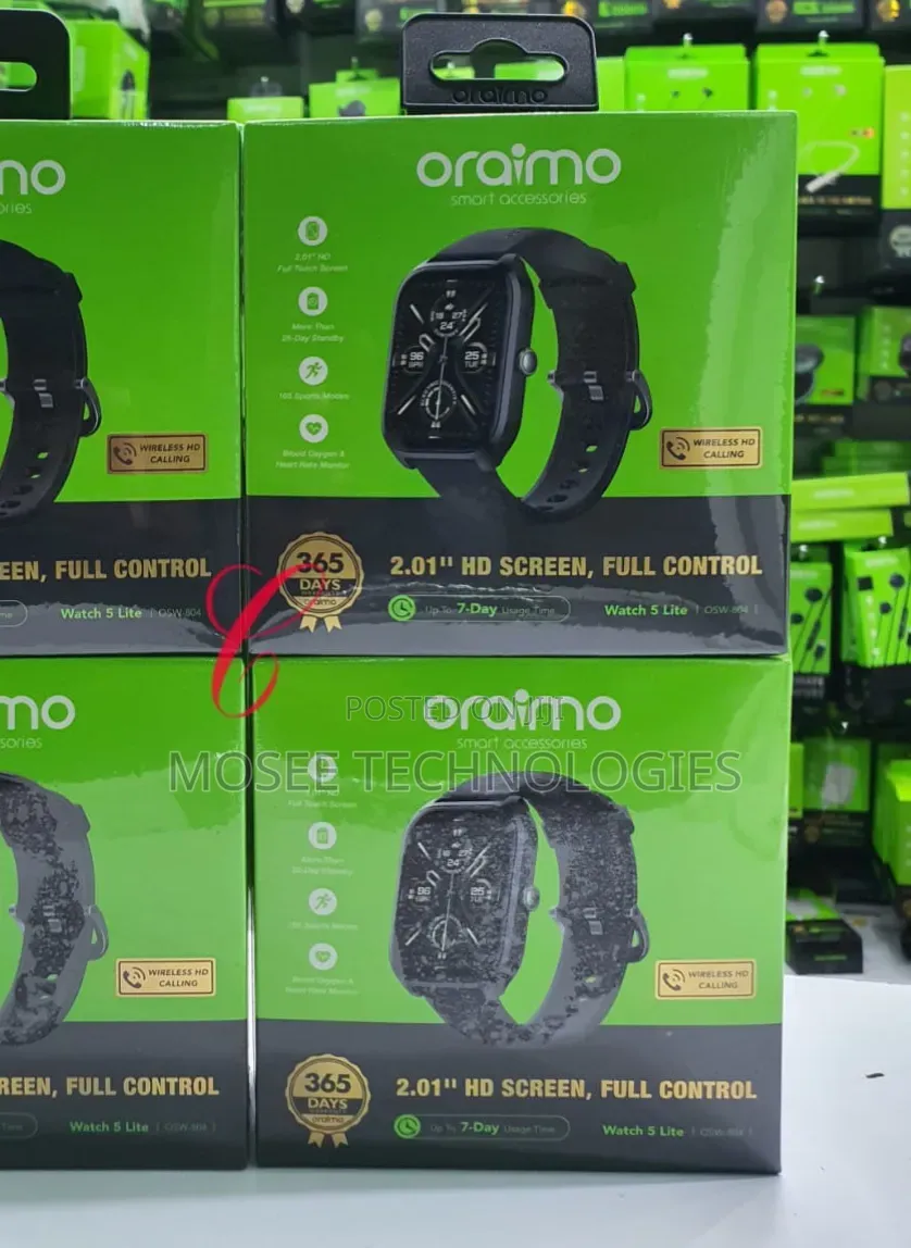 Oraimo Watch 5 Lite – Smart Connectivity Watch
