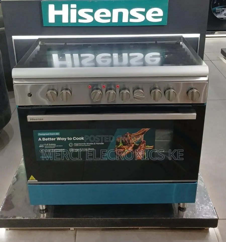 Hisense HF942GEES 4 Burners Gas 2 Electric Stove